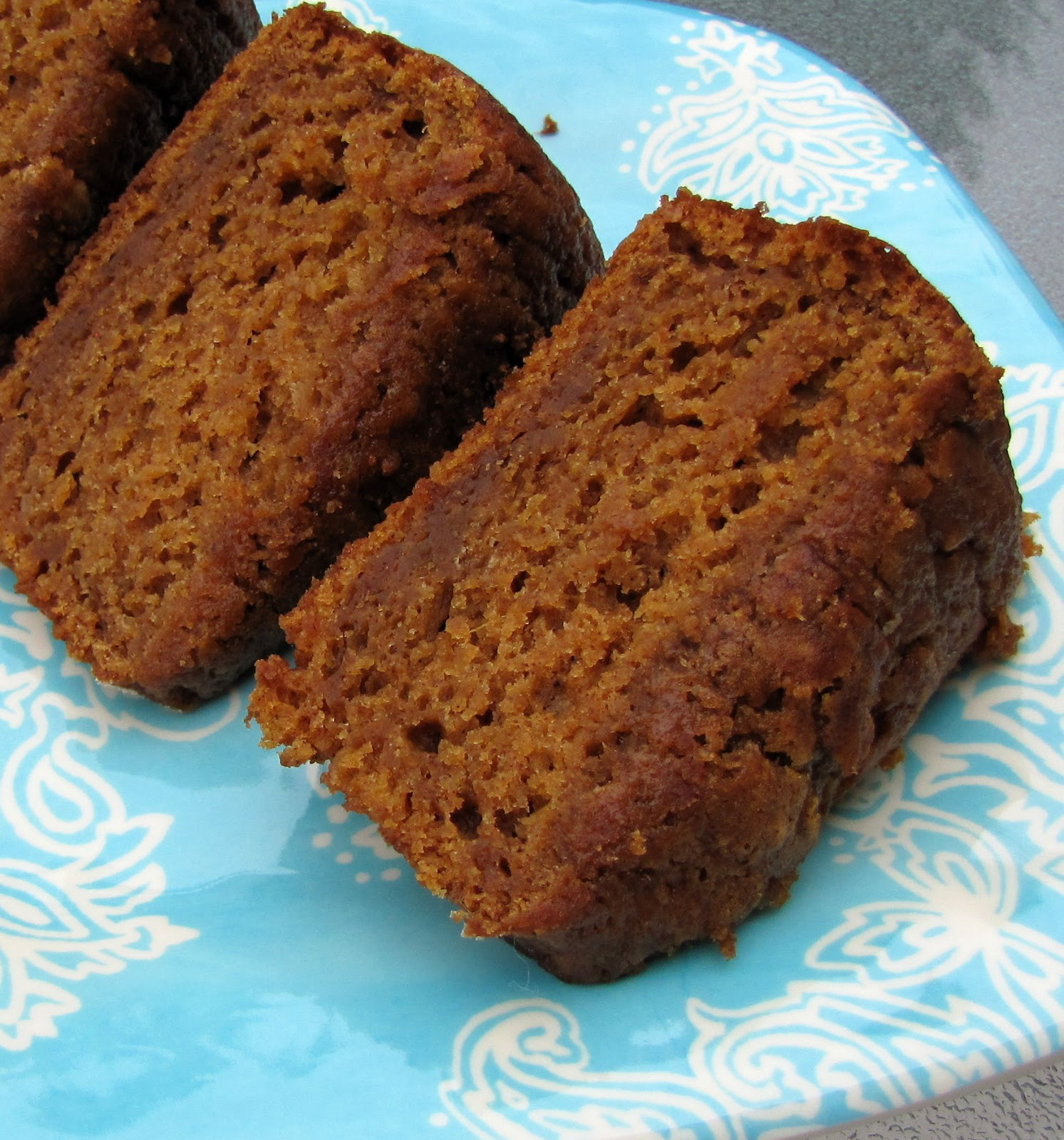 Healthy Pumpkin Bread
 Rumbly in my Tumbly Healthy Pumpkin Bread no oil