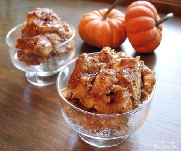 Healthy Pumpkin Bread Pudding
 Crock Pot Pumpkin Bread Pudding • Curious Cuisiniere