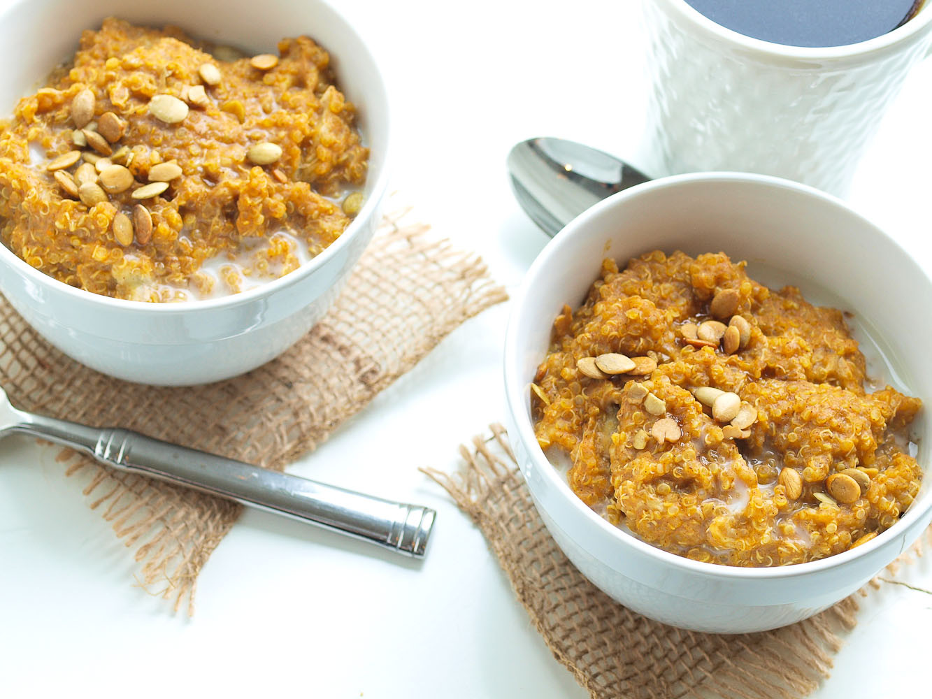 Healthy Pumpkin Breakfast Recipes
 Pumpkin Banana Quinoa Breakfast Happy Healthy Mama