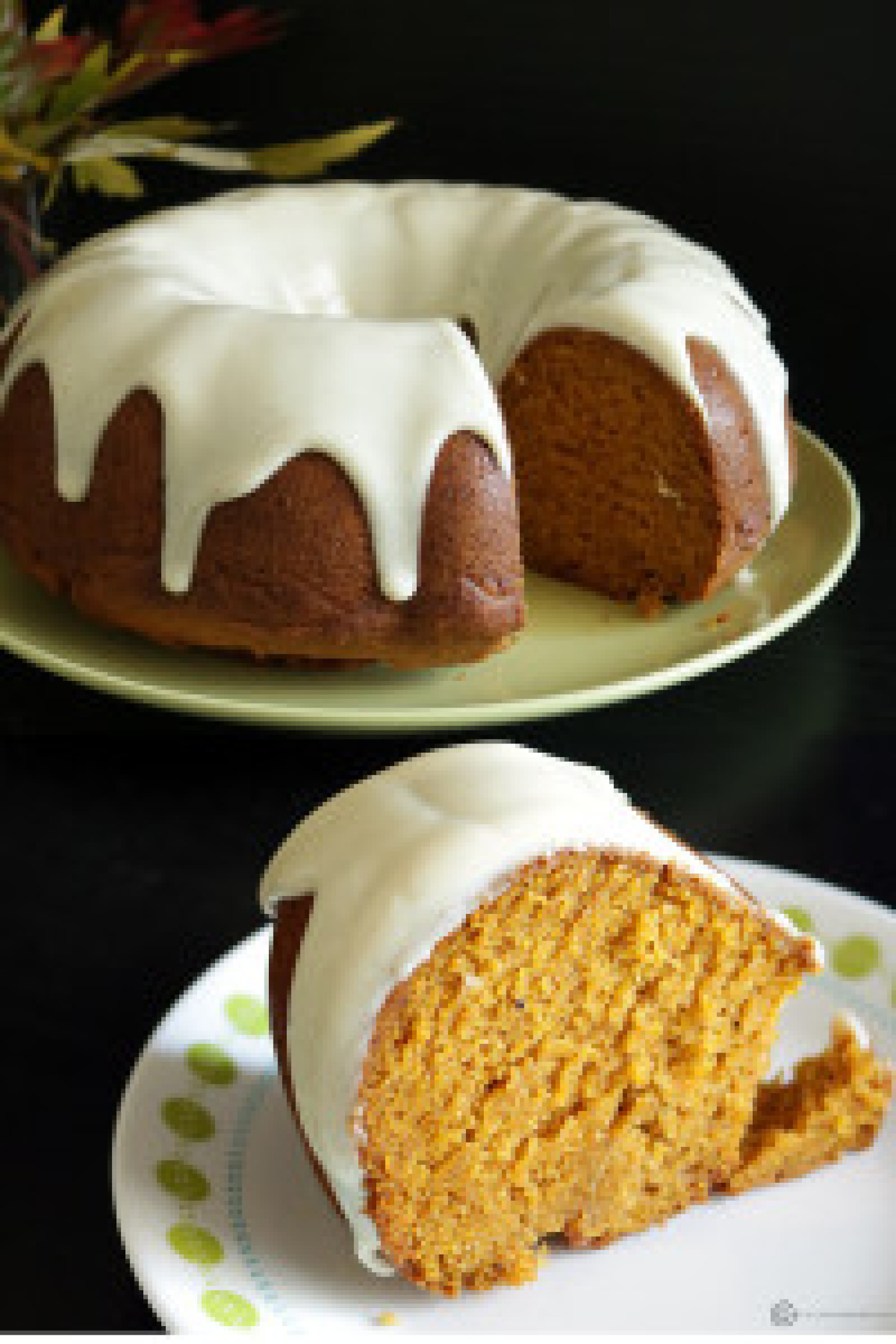 Healthy Pumpkin Bundt Cake
 Eggless Pumpkin Bundt Cake with Yogurt Glaze Vegan Recipe