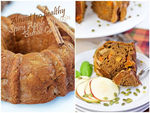 Healthy Pumpkin Bundt Cake
 Spicy Pumpkin and Apple Bundt Cake