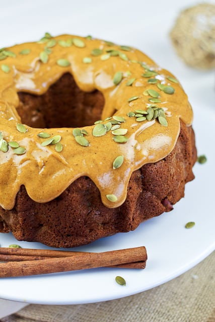 Healthy Pumpkin Bundt Cake
 Spicy Pumpkin and Apple Bundt Cake