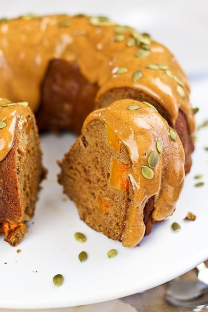 Healthy Pumpkin Bundt Cake
 Spicy Pumpkin and Apple Bundt Cake