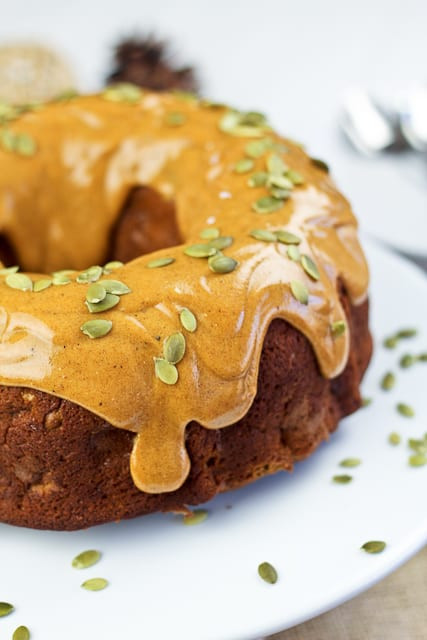 Healthy Pumpkin Bundt Cake
 Spicy Pumpkin and Apple Bundt Cake