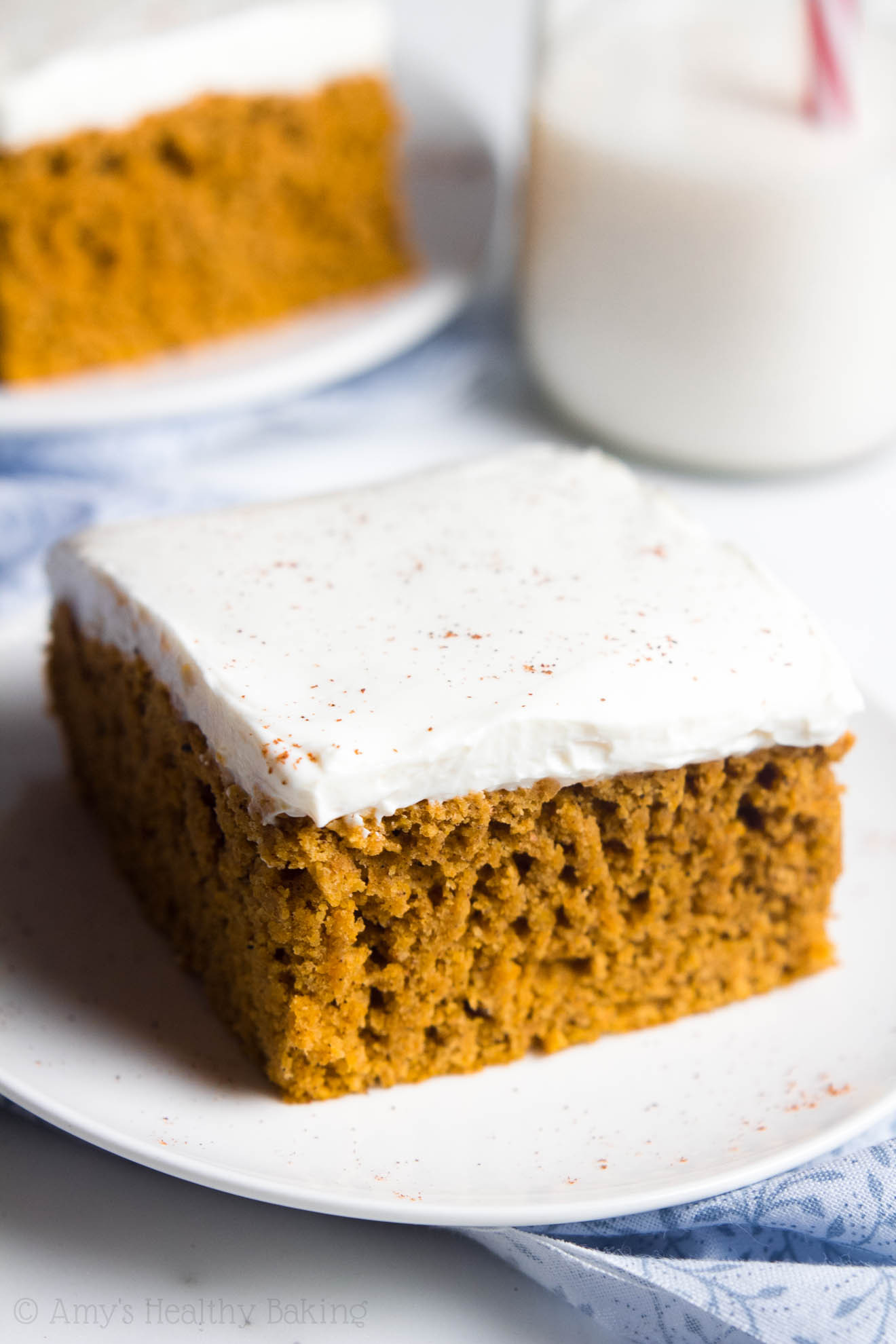 Healthy Pumpkin Cake
 Skinny Pumpkin Cheesecake Bars