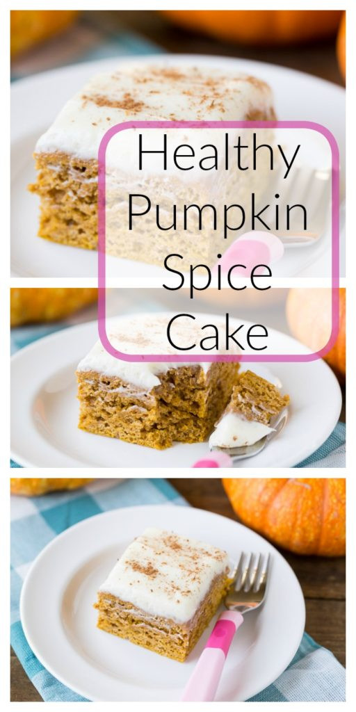 Healthy Pumpkin Cake
 Healthy Pumpkin Spice Cake