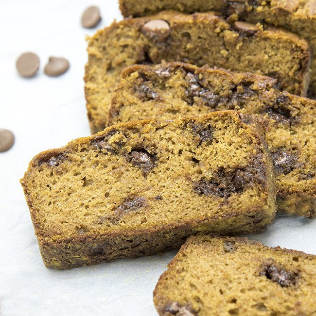 Healthy Pumpkin Chocolate Chip Bread
 Healthier Pumpkin Chocolate Chip Bread Lmldfood