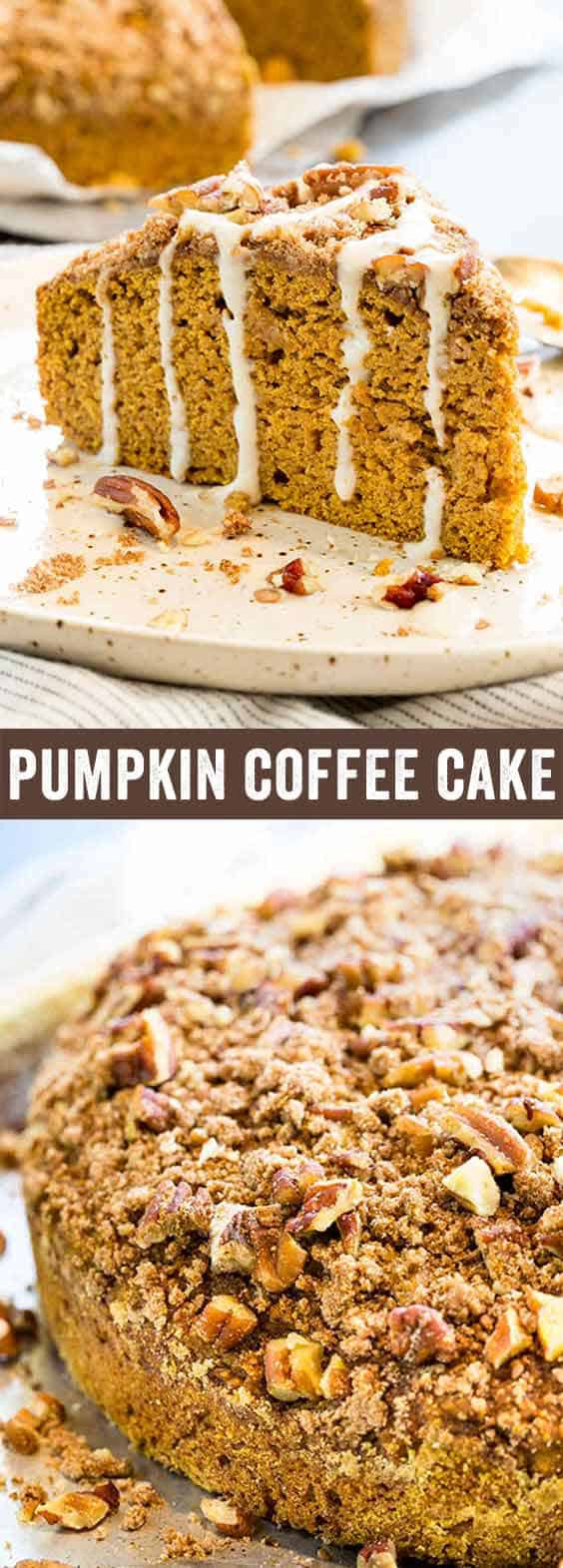 Healthy Pumpkin Coffee Cake
 Lightened Up Pumpkin Coffee Cake Recipe