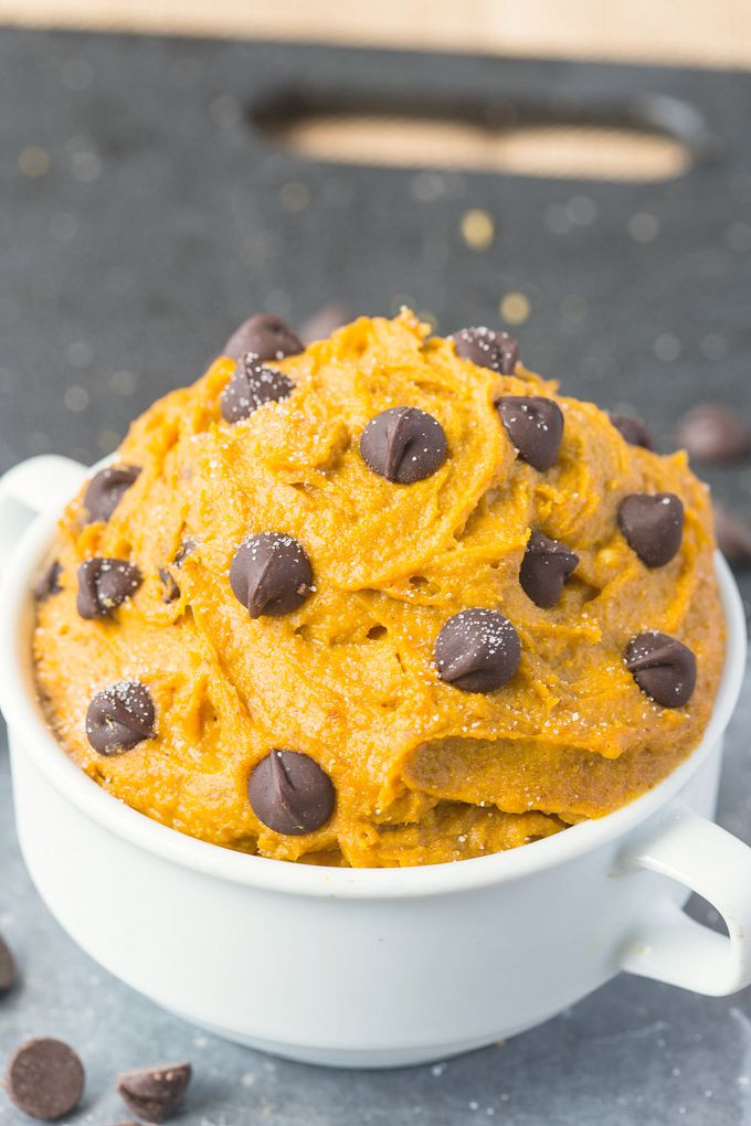 Healthy Pumpkin Cookie Recipes
 Healthy Pumpkin Cookie Dough for e Paleo Vegan Gluten