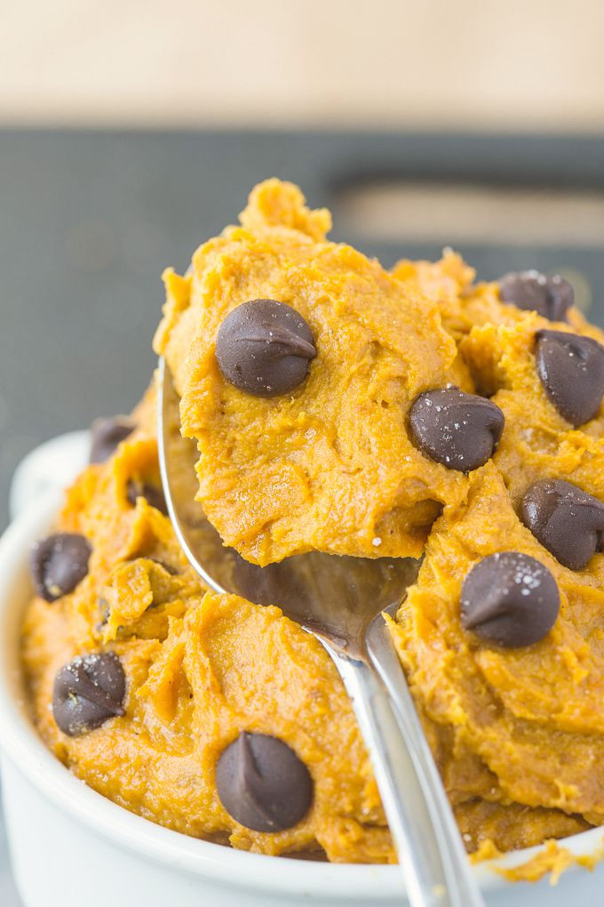 Healthy Pumpkin Cookie Recipes
 Healthy Pumpkin Cookie Dough for e Paleo Vegan Gluten