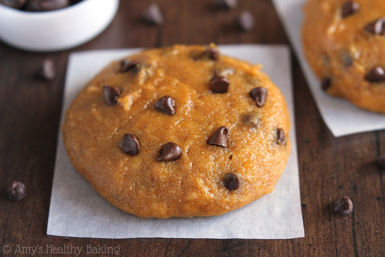 Healthy Pumpkin Cookie Recipes
 The Ultimate Healthy Soft & Chewy Pumpkin Chocolate Chip