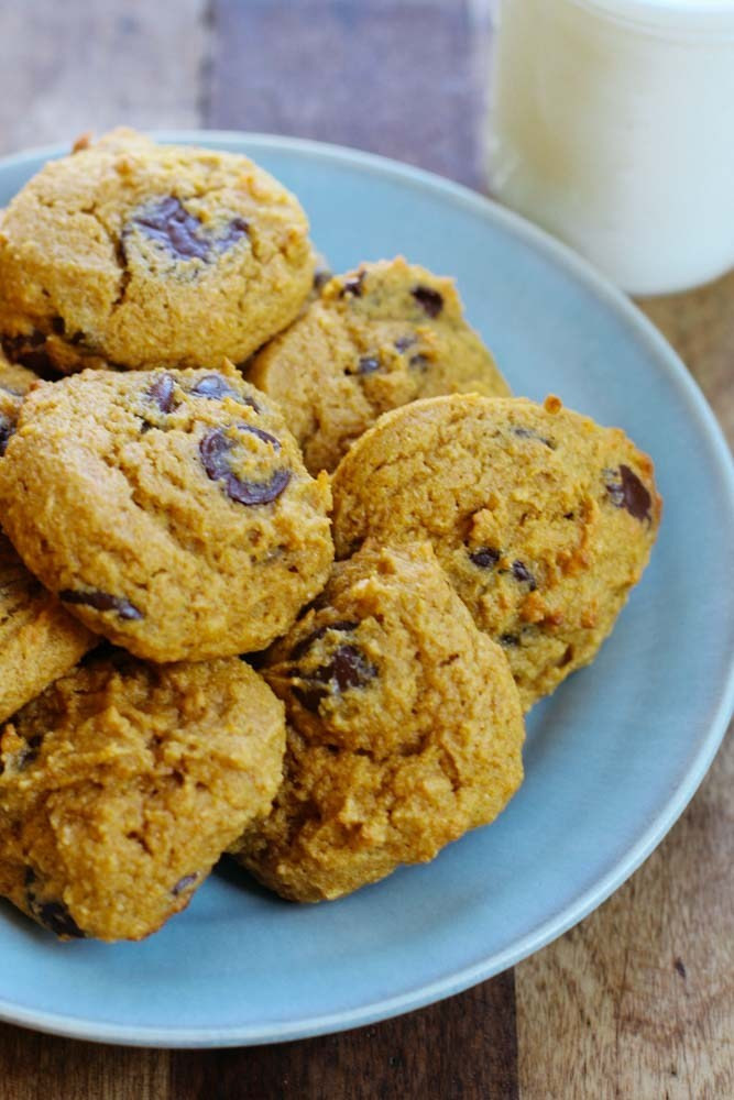 Healthy Pumpkin Cookies Applesauce
 Pumpkin Chocolate Chip Cookies