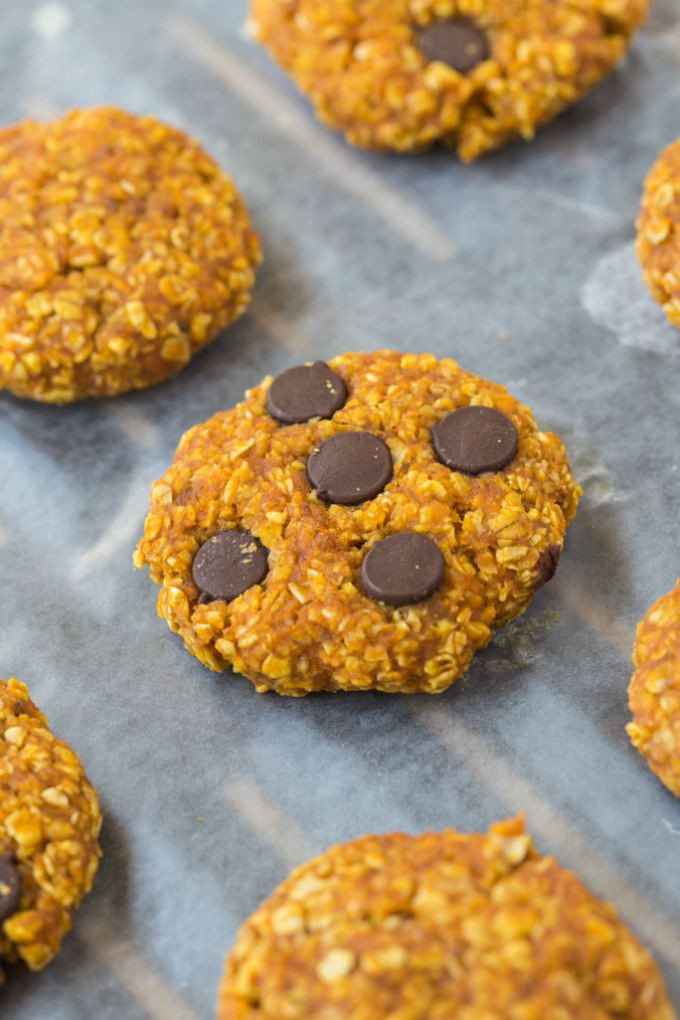 Healthy Pumpkin Cookies
 Healthy 3 Ingre nt Pumpkin Cookies