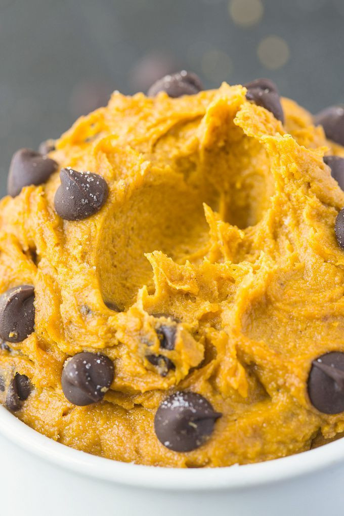 Healthy Pumpkin Cookies No Sugar
 Healthy Pumpkin Cookie Dough for e Paleo Vegan Gluten