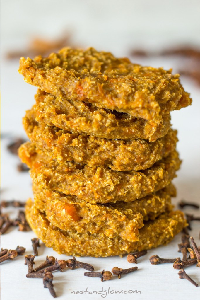 Healthy Pumpkin Cookies No Sugar
 Healthy Pumpkin Spice Cookies Vegan with no Sugar and