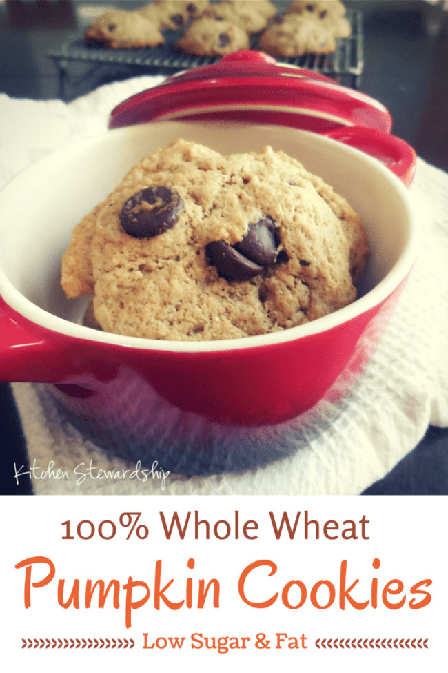 Healthy Pumpkin Cookies
 Healthy Whole Wheat Soft Pumpkin Cookies Recipe