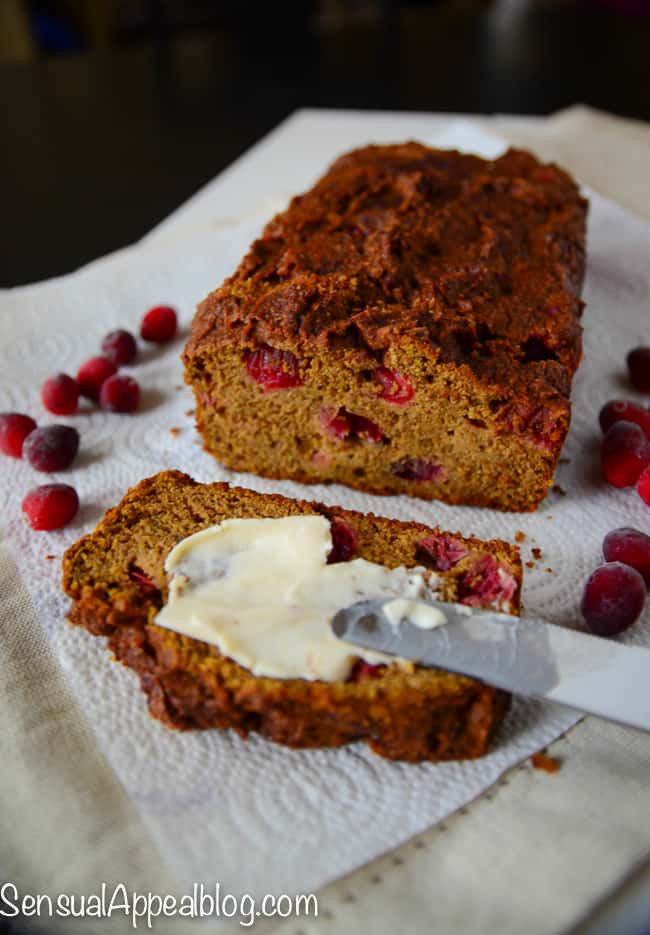 Healthy Pumpkin Cranberry Bread
 Cranberry Pumpkin Bread Halloween Recipe for Mariano s