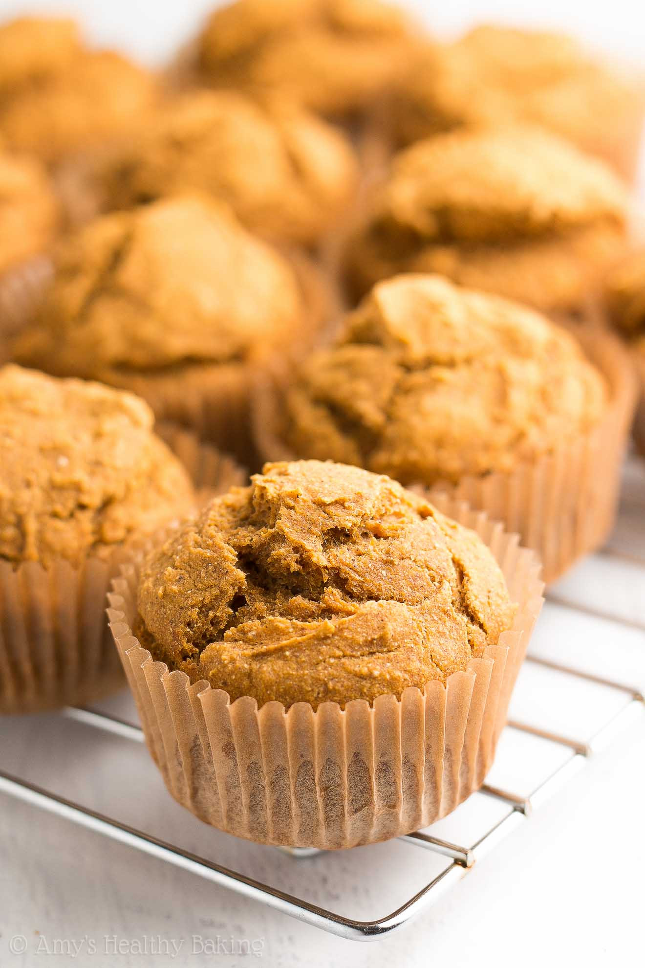 Healthy Pumpkin Cupcakes
 Healthy Pumpkin Cupcakes with Cream Cheese Frosting