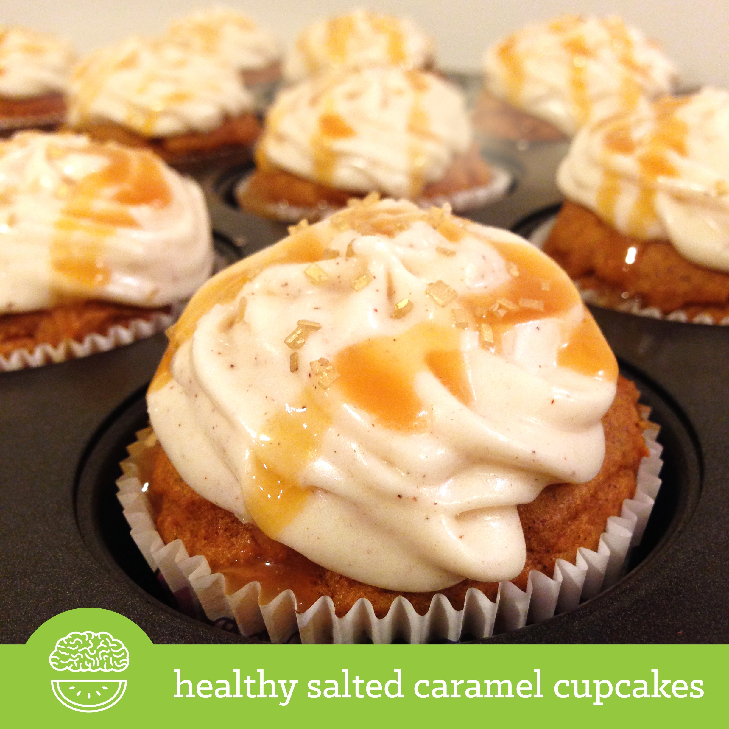 Healthy Pumpkin Cupcakes
 Ripped Recipes Healthy Salted Caramel Pumpkin Cupcakes