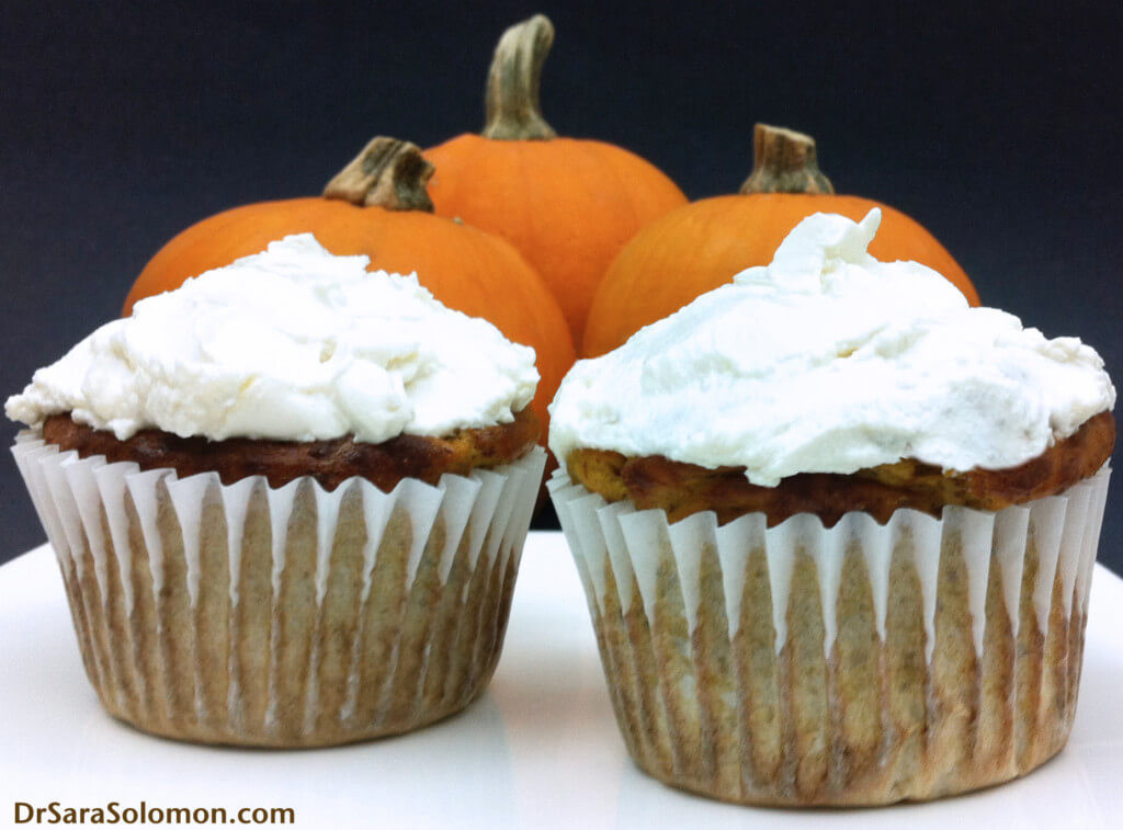 Healthy Pumpkin Cupcakes
 EAT IT ALL – 20 Best Pumpkin Protein Desserts – Dr Sara