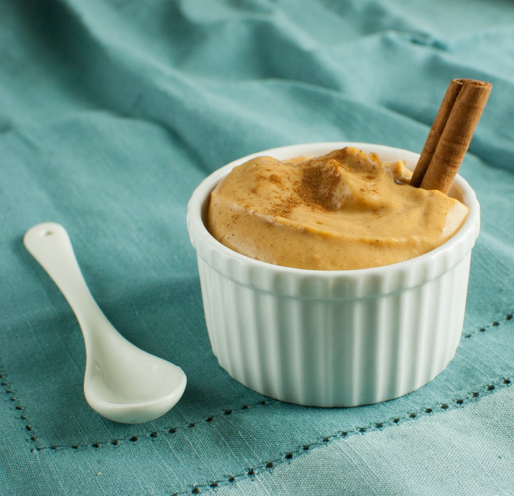 Healthy Pumpkin Mousse
 Pumpkin Mousse Baked In