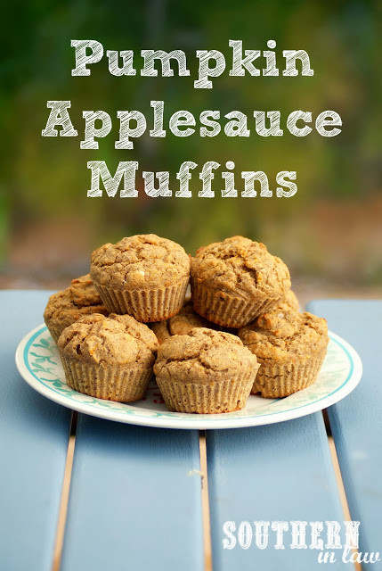 Healthy Pumpkin Muffins With Applesauce
 Southern In Law Recipe Pumpkin Applesauce Muffins