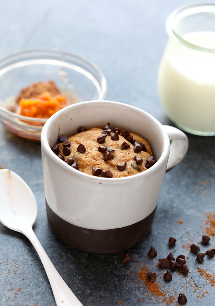 Healthy Pumpkin Mug Cake the Best Ideas for This Single Serve Healthy Pumpkin Mug Cake with Chocolate