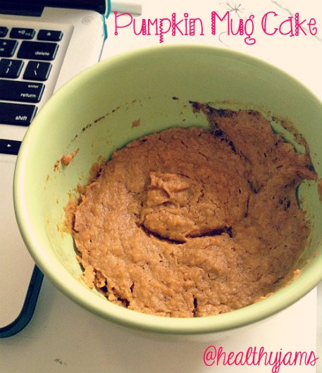 Healthy Pumpkin Mug Cake
 Ripped Recipes Pumpkin Mug Cake