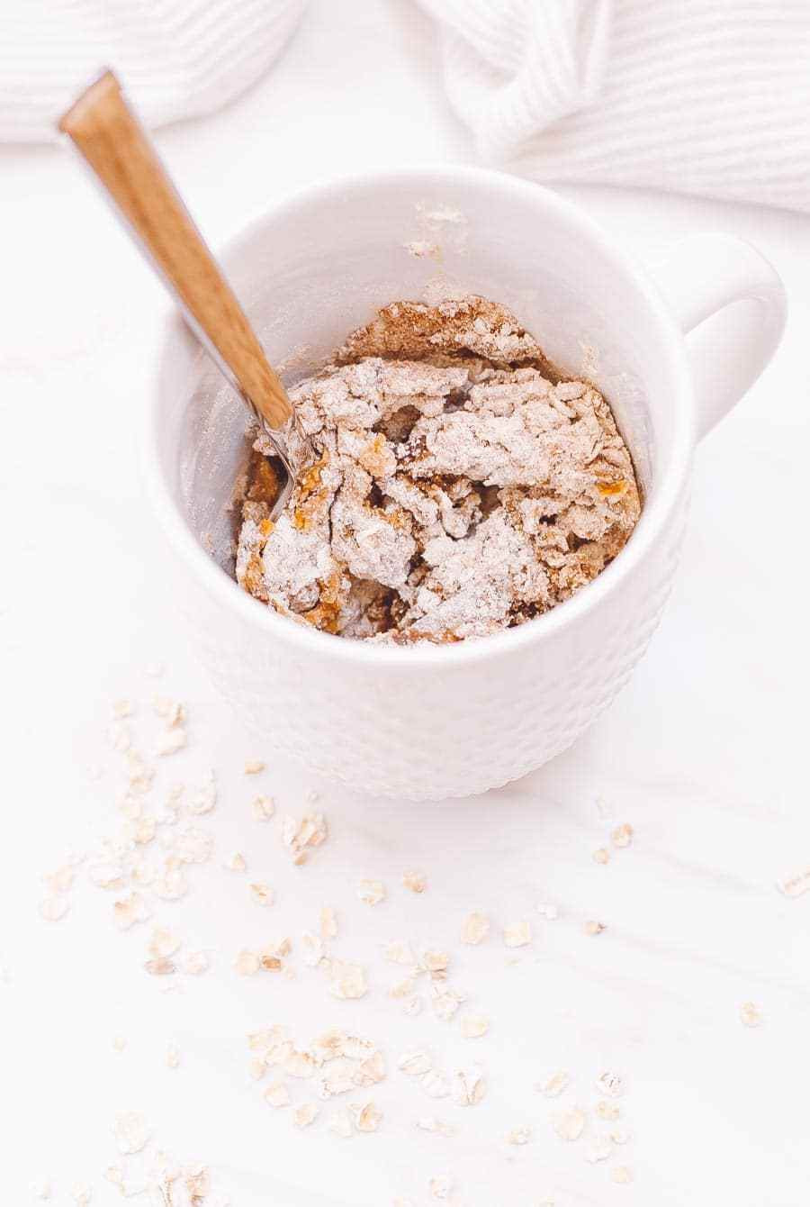 Healthy Pumpkin Mug Cake
 Breakfast Pumpkin Spice Mug Cake