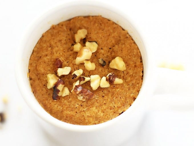 Healthy Pumpkin Mug Cake
 Coconut Flour Pumpkin Spice Mug Cake LeelaLicious