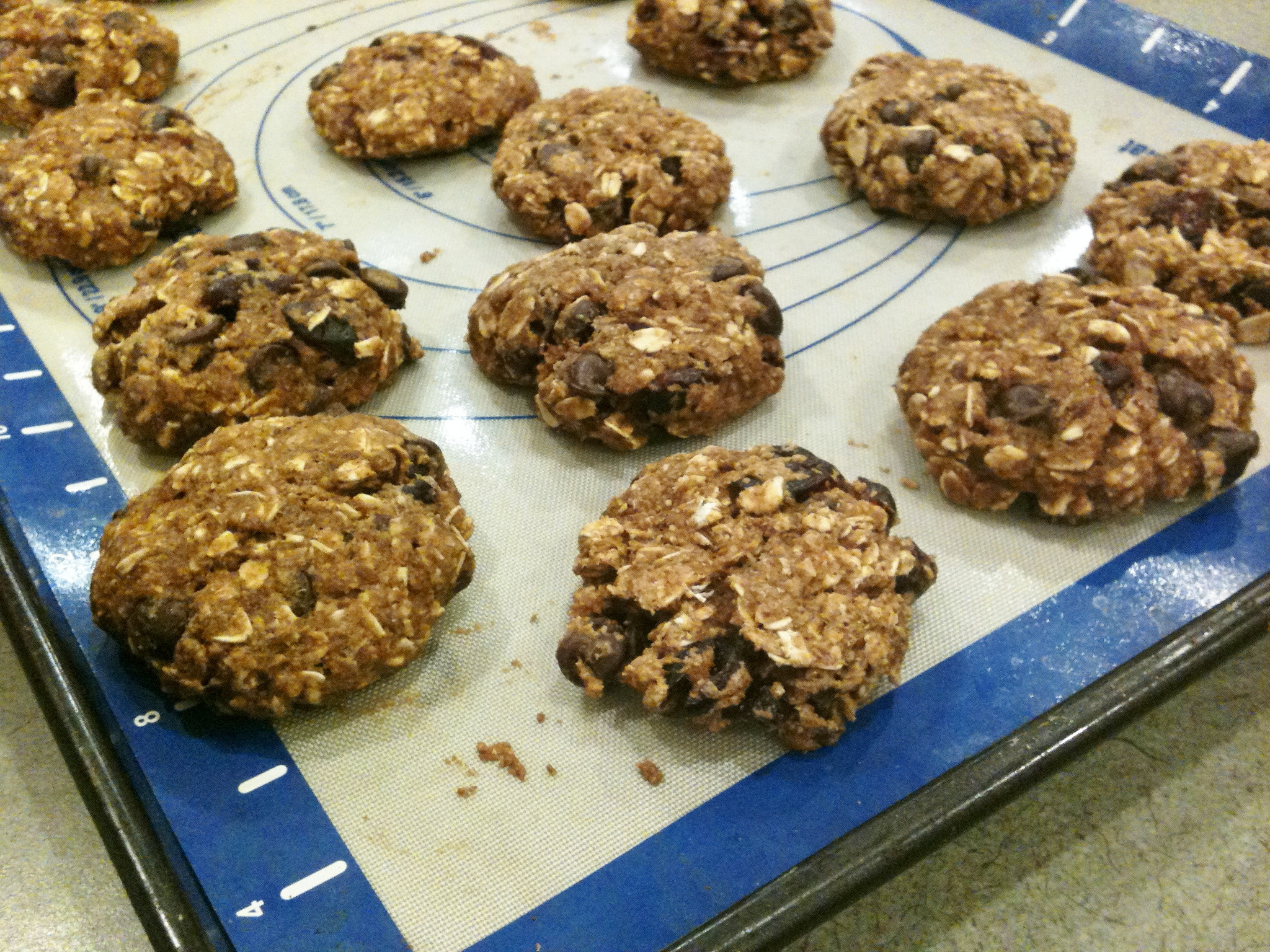 Healthy Pumpkin Oatmeal Chocolate Chip Cookies
 Heart healthy Pumpkin Oatmeal Chocolate Chip Cookies