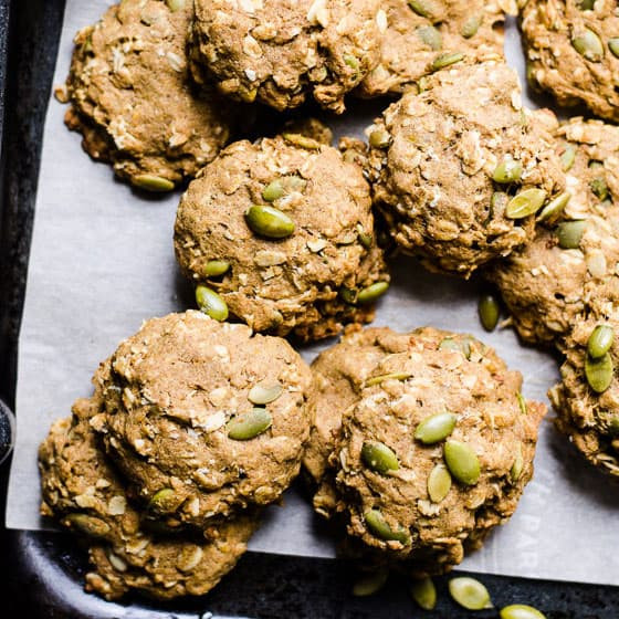 Healthy Pumpkin Oatmeal Cookies
 Healthy Pumpkin Oatmeal Cookies iFOODreal Healthy