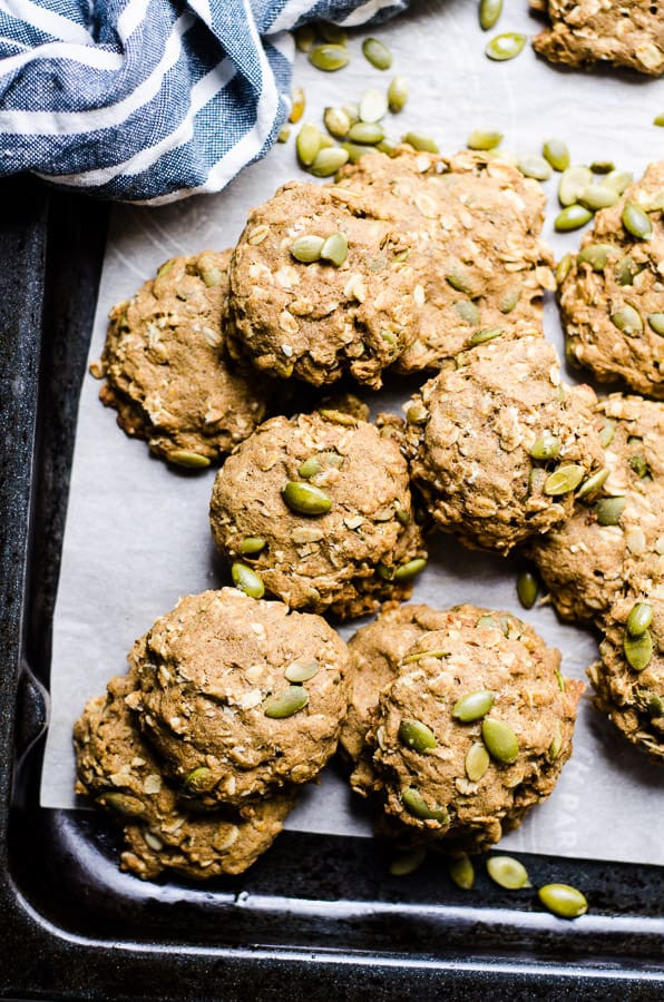 Healthy Pumpkin Oatmeal Cookies
 Healthy Pumpkin Oatmeal Cookies iFOODreal Healthy