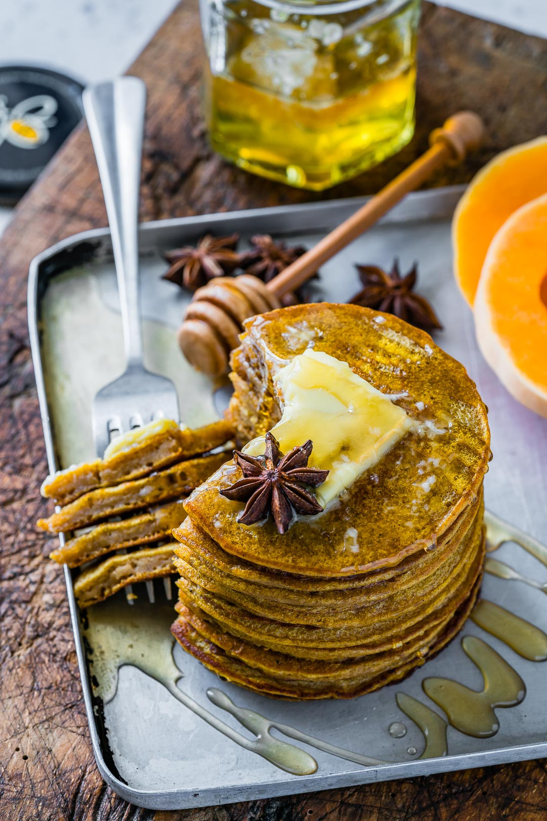 Healthy Pumpkin Pancakes Recipe
 Healthy Pumpkin Spice Pancakes With Coffee Extract