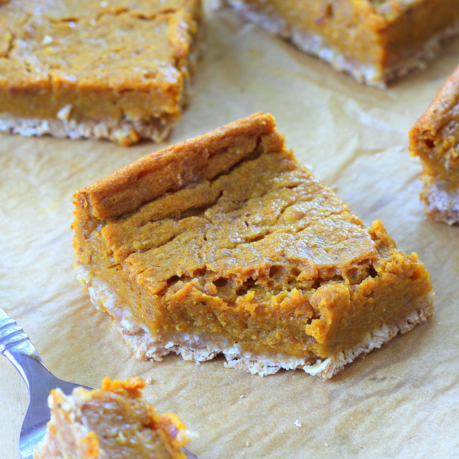 Healthy Pumpkin Pie Bars
 Healthy Pumpkin Pie Bars – The Smart Cookie