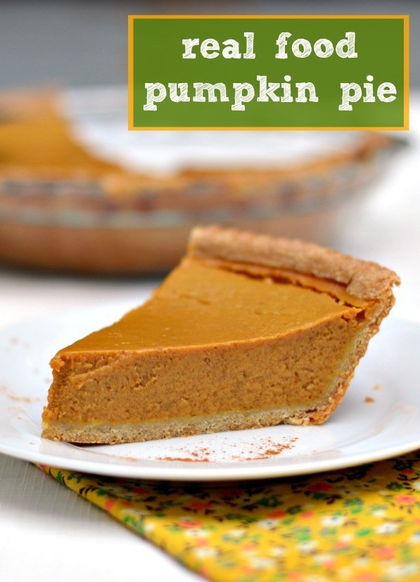 Healthy Pumpkin Pie Recipe
 Healthy Pumpkin Pie Recipe Real Food Real Deals