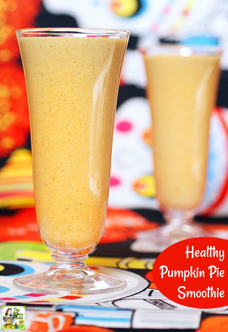 Healthy Pumpkin Pie Smoothie
 Healthy Pumpkin Pie Smoothie