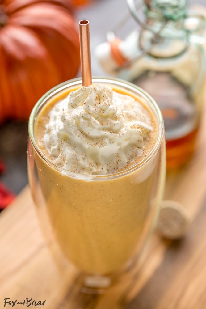 Healthy Pumpkin Pie Smoothie
 Healthy Pumpkin Pie Smoothie Fox and Briar