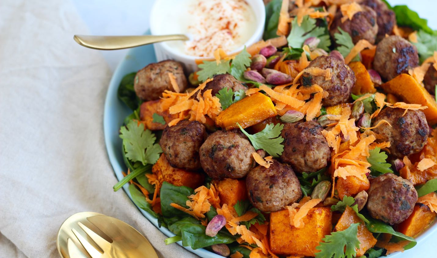 Healthy Pumpkin Recipes Dinner
 Moroccan lamb and pumpkin salad