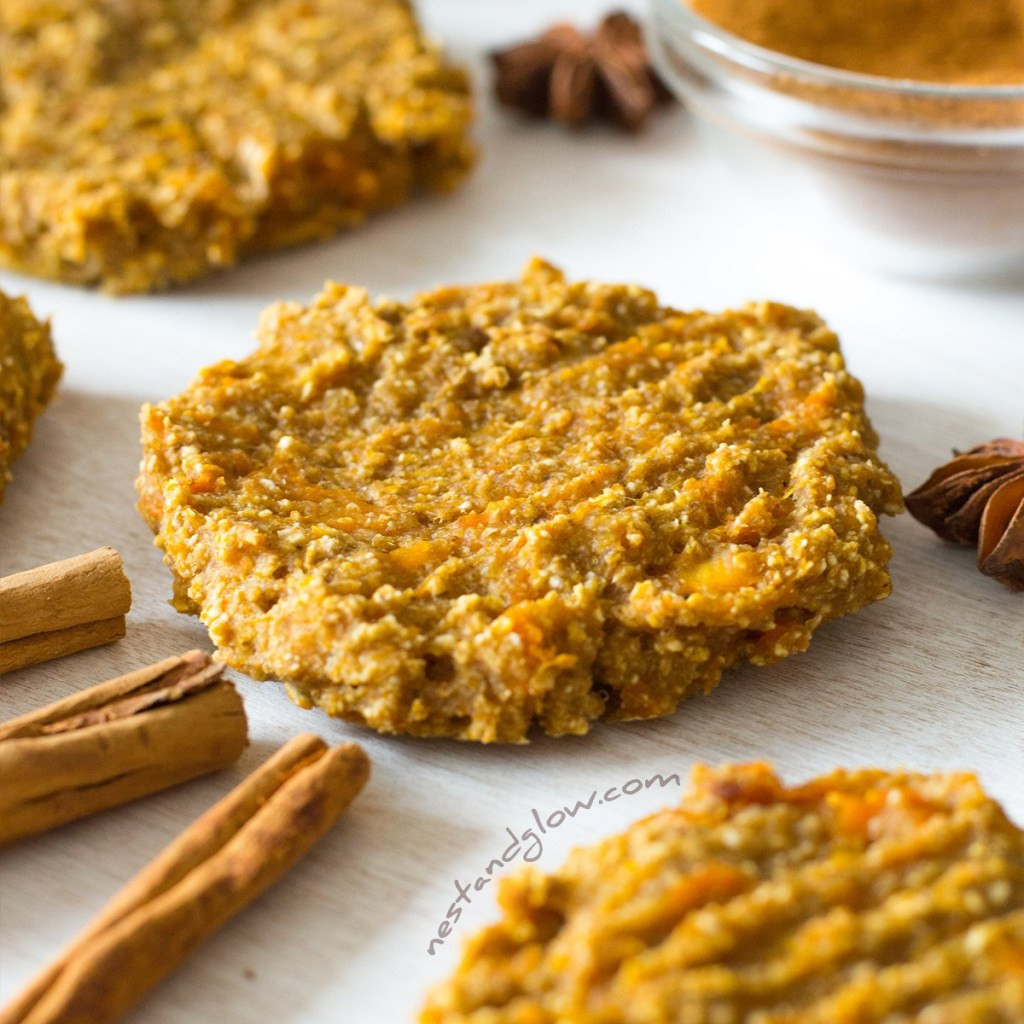 Healthy Pumpkin Spice Cookies
 Healthy Pumpkin Spice Cookies Vegan with no Sugar and