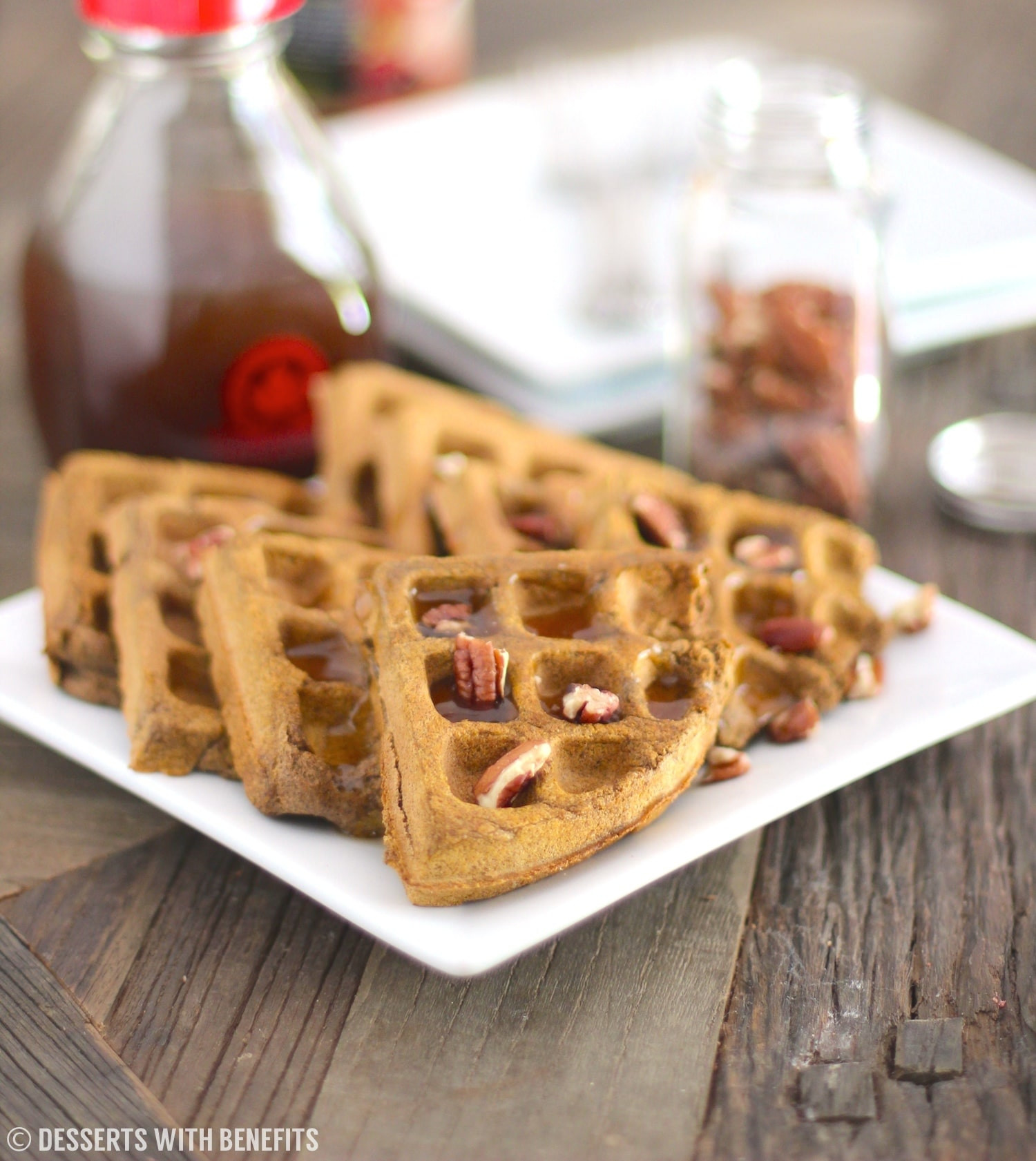 Healthy Pumpkin Waffles
 healthy pumpkin waffles