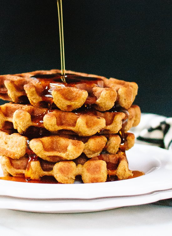 Healthy Pumpkin Waffles
 Healthy Pumpkin Spice Waffles Cookie and Kate