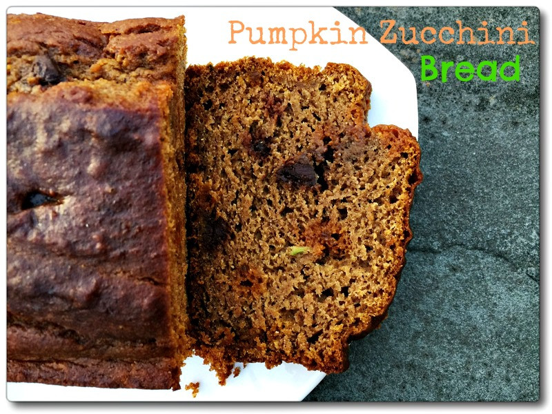 Healthy Pumpkin Zucchini Bread
 Pumpkin Zucchini Bread