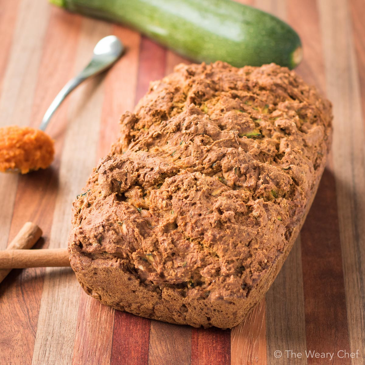 Healthy Pumpkin Zucchini Bread
 Pumpkin Zucchini Bread The Weary Chef