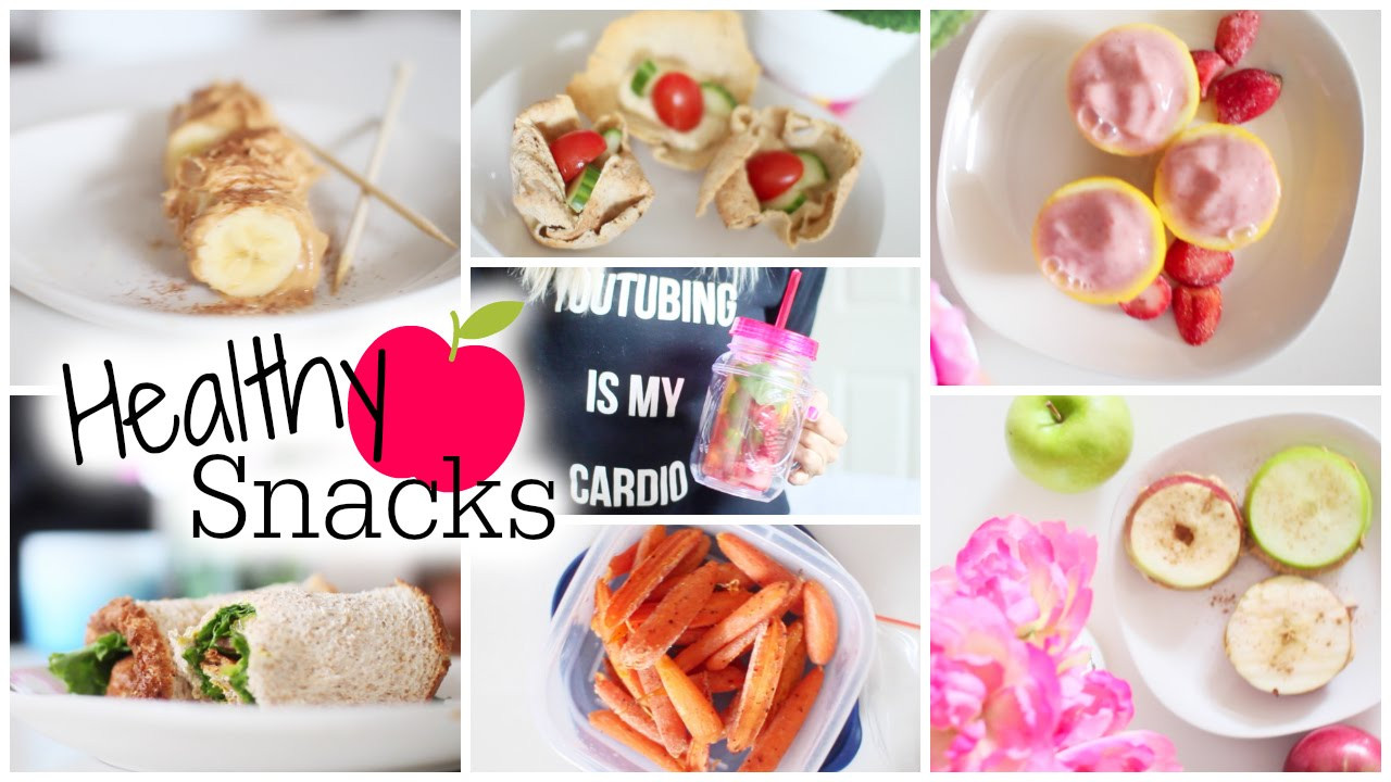Healthy Quick Snacks Recipes
 Easy Healthy Snack Ideas