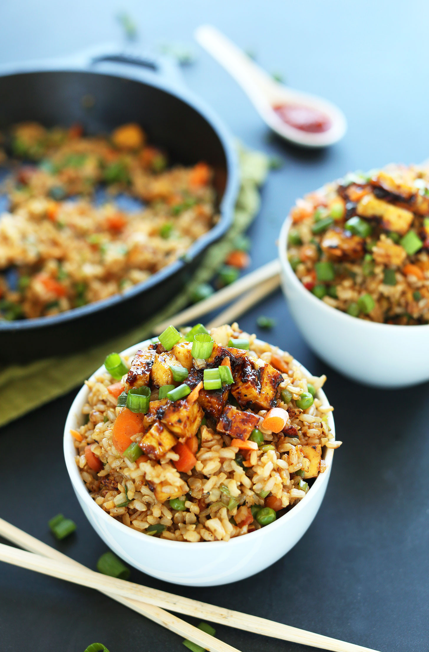 Healthy Quick Vegetarian Recipes
 Vegan Fried Rice