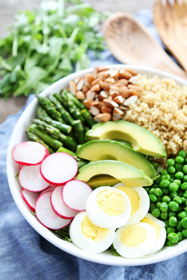 Healthy Quinoa Bowls
 Spring Quinoa Bowl Recipe