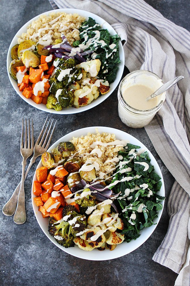 Healthy Quinoa Bowls
 Roasted Ve able Quinoa Bowls