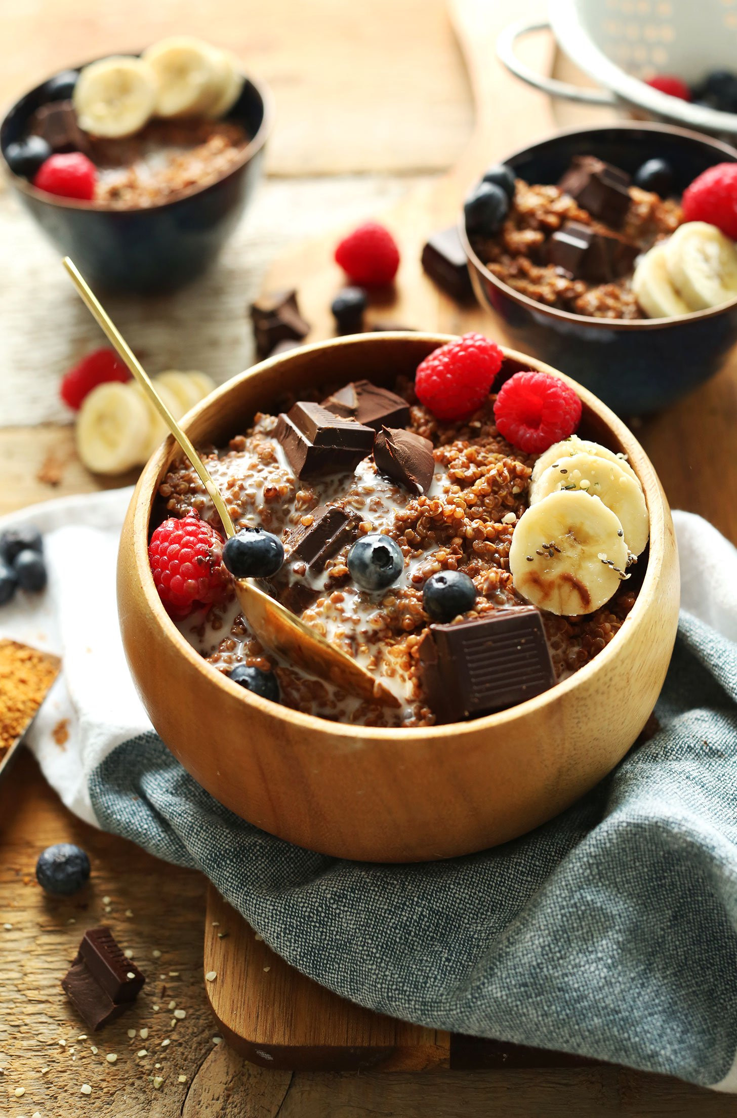 Healthy Quinoa Breakfast Recipes
 Healthy Dark Chocolate Quinoa Breakfast Bowl