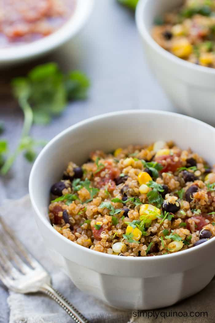 Healthy Quinoa Dinner Recipes
 5 ingre nt Mexican Quinoa Simply Quinoa